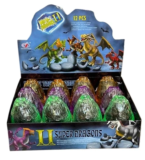 Игрушка-сюрприз в шаре «Супердракон» оранжевый, Dino Toys - Фото 1 Игрушка-сюрприз в шаре «Супердракон» оранжевый, Dino Toys - изображение 1