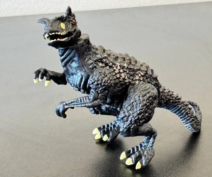 Фигурка Тираннозавр Dino Toys фиолетово-желтый, легкий корпус - Фото 2 Фигурка Тираннозавр Dino Toys фиолетово-желтый, легкий корпус - изображение 2