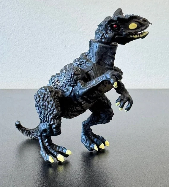 Фигурка Тираннозавр Dino Toys фиолетово-желтый, легкий корпус - Фото 3 Фигурка Тираннозавр Dino Toys фиолетово-желтый, легкий корпус - изображение 3