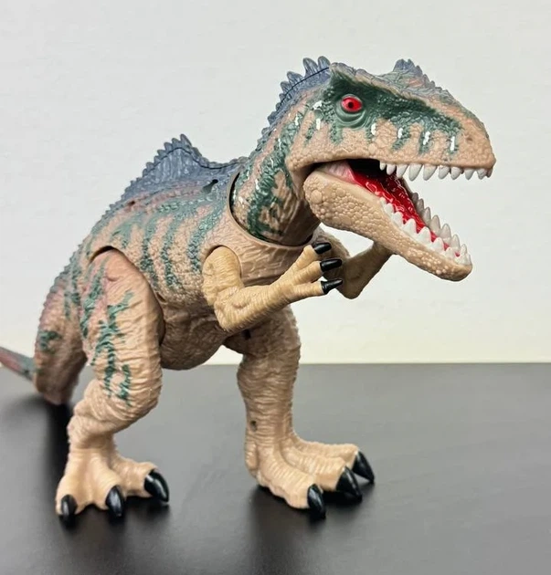 Фигурка динозавра Тираннозавр коричневый Dino Toys 55231 со звуком - Фото 2 Фигурка динозавра Тираннозавр коричневый Dino Toys 55231 со звуком - изображение 2