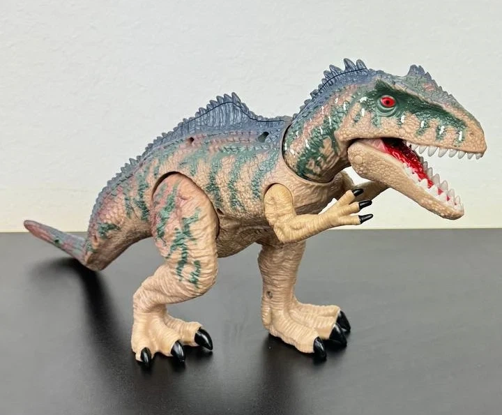 Фигурка динозавра Тираннозавр коричневый Dino Toys 55231 со звуком - Фото 5 Фигурка динозавра Тираннозавр коричневый Dino Toys 55231 со звуком - изображение 5