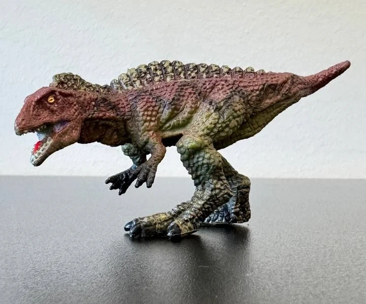 Фигурка динозавра Аллозавр с желтыми глазами, Dino Toys - Фото 5 Фигурка динозавра Аллозавр с желтыми глазами, Dino Toys - изображение 5