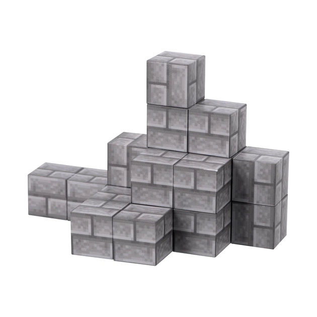 Магнитный конструктор Creative Set Stone 20 элементов пластик серый - изображение 2