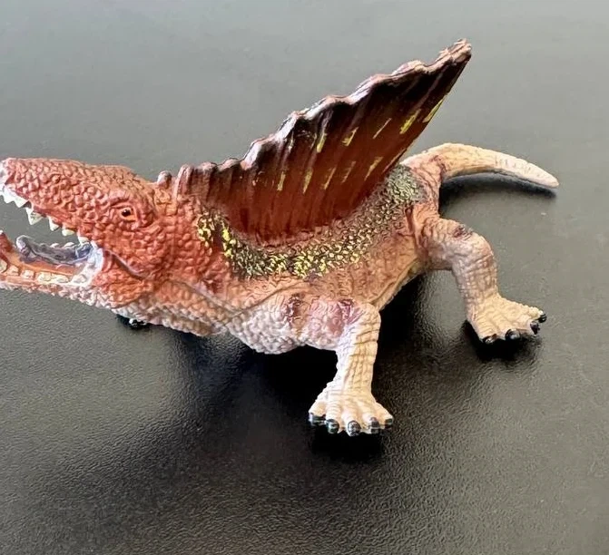 Фигурка динозавра Спинозавр-ящерица коричневая Dino Toys - Фото 5 Фигурка динозавра Спинозавр-ящерица коричневая Dino Toys - изображение 5