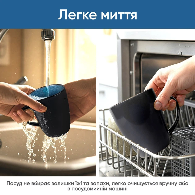 Чашка Krauff Blue Ocean 400 мл (21-318-012) - изображение 6