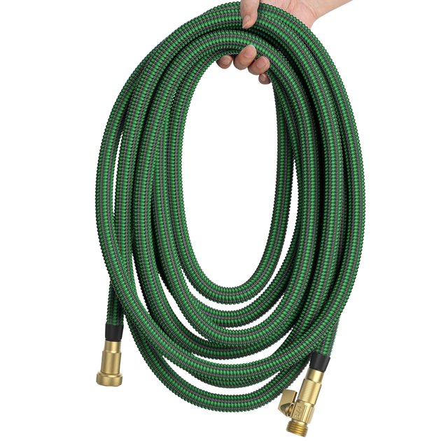 Шланг садовий розтяжний для поливу до 30 м з розпилювачем та мішком для зберігання Зелений (JDT-0850962) - зображення 9