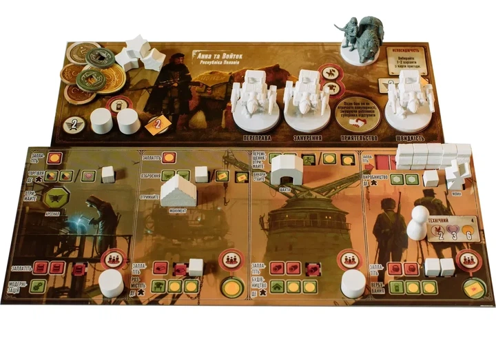 Настольная игра Geekach - Серп (Scythe) - Фото 5 Настольная игра Geekach - Серп (Scythe) - изображение 5