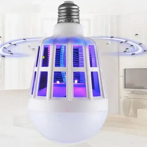 Светодиодная лампа отпугиватель от комаров Mosquito Killer Lamp, 15Вт - изображение 4