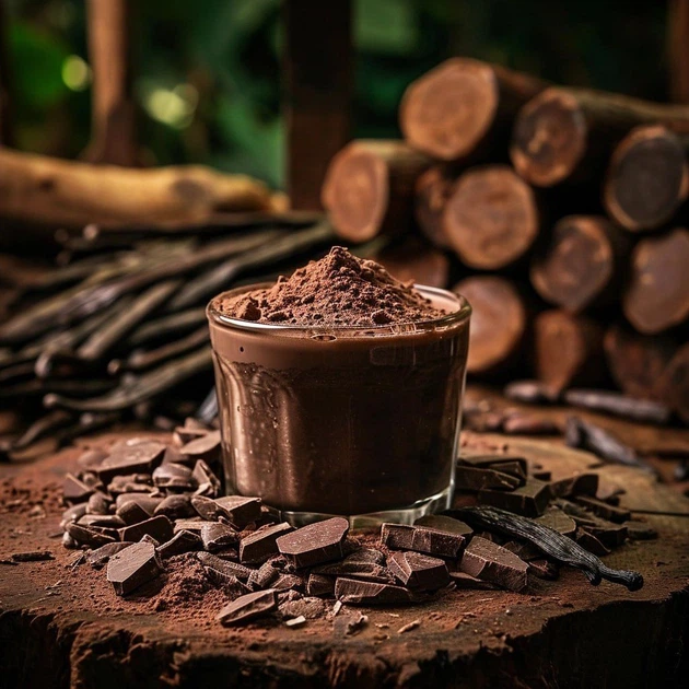 Какао порошок WOW CACAO 100% Velvet Brown 250 г (18052502) - изображение 2