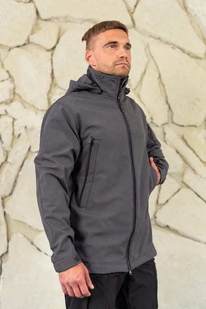 Куртка Urban Softshell Сірий 4XL (475341111) - изображение 4