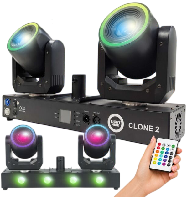 Multiefekt oświetleniowy Light4Me CLONE 2 - Zdjęcie 1 Multiefekt oświetleniowy Light4Me CLONE 2 - obraz 1