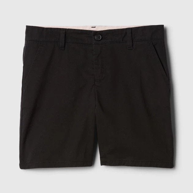 Подростковые шорты для девочки GAP 816309680 152 см Черные (1159846350) - Фото 4 Подростковые шорты для девочки GAP 816309680 152 см Черные (1159846350) - изображение 4