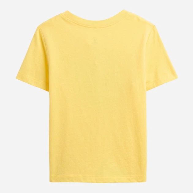 Дитяча футболка для хлопчика GAP 446404076 (4) 104 см Жовта (1159865318) - зображення 2