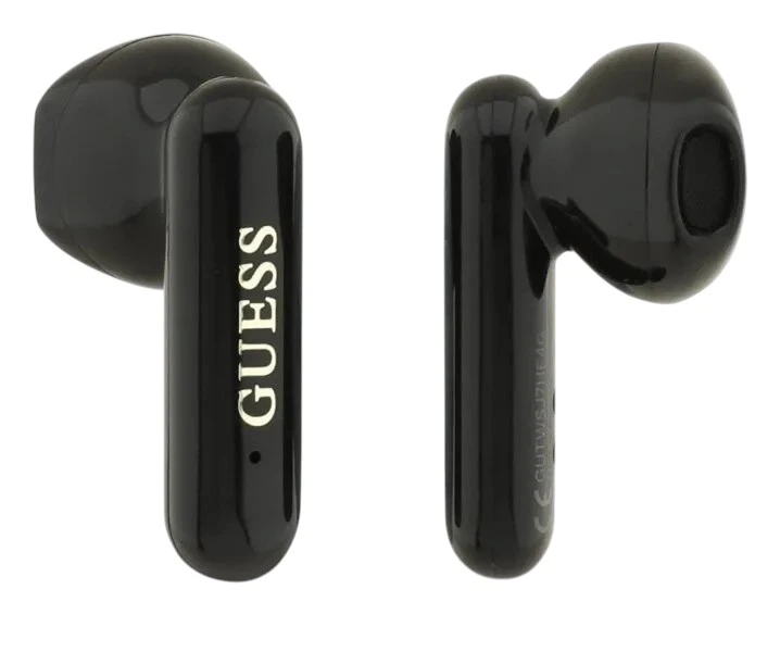 Słuchawki Guess 4G Metal Logo TWS ENC Black (3666339534011) - obraz 4
