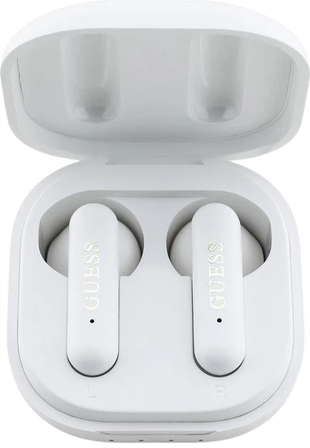 Наушники Guess 4G Metal Logo TWS ENC White (3666339540364) - Фото 4 Наушники Guess 4G Metal Logo TWS ENC White (3666339540364) - изображение 4
