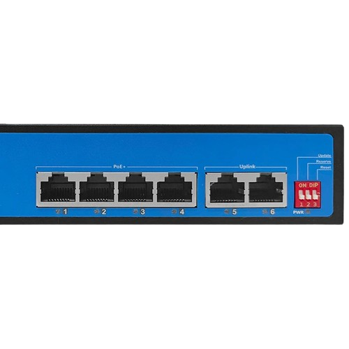 Коммутатор сетевой Ewind EW-ES2006CF-AP настольный неуправляемый 6-портовый IEEE 802.3af/at PoE - изображение 3
