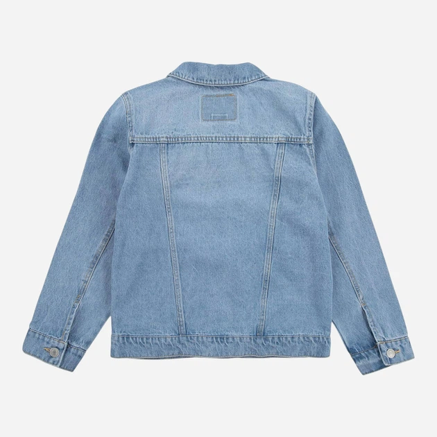 Подростковая джинсовая куртка для мальчика Levi's 783568855 164-170 см Синяя (1159861712) - Фото 4 Подростковая джинсовая куртка для мальчика Levi's 783568855 164-170 см Синяя (1159861712) - изображение 4