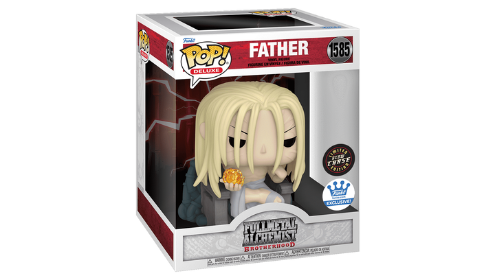 Фигурка FUNKO POP! Deluxe Стальной Алхимик Fullmetal Alchemist Father on Throne Chase 98mm 1585 77900 - изображение 2