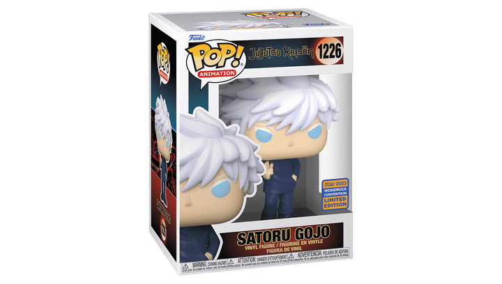 Фигурка FUNKO POP! Магическая Битва Годжо Сатору Jujutsu Kaisen Satoru Gojo Unmasked 2023 Wondrous Convention Limited Edition 111mm 1226 67040 - изображение 2