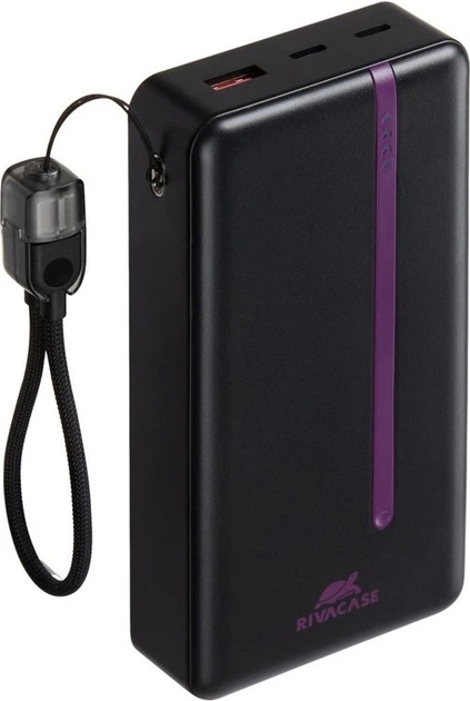 УМБ RIVACASE RIVAPOWER VA2312 20000 mAh 22.5W Black - Фото 1 УМБ RIVACASE RIVAPOWER VA2312 20000 mAh 22.5W Black - изображение 1