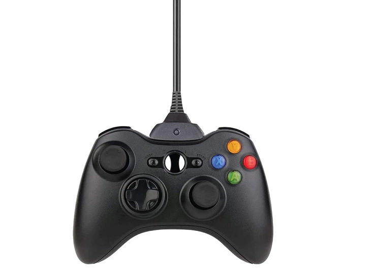 Игровой USB-джойстик типа X-Box Black - изображение 2