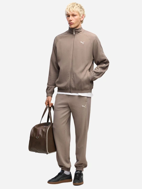 Толстовка на молнии мужская Puma Class Relaxed Material 694298-81 M Серая (4070033333655) - Фото 3 Толстовка на молнии мужская Puma Class Relaxed Material 694298-81 M Серая (4070033333655) - изображение 3