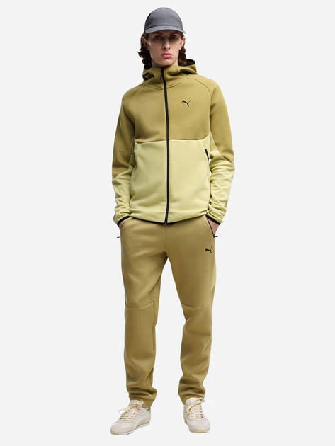 Толстовка на молнии мужская Puma Pumatech Full-Zip Hoodie 693951-66 S Песочная (4070033548950) - изображение 3