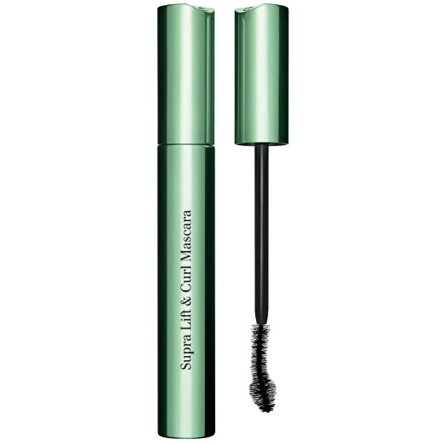 Туш для вій Clarins Supra Lift & Curl 01 Intense Black, 8 мл - Фото 2 Туш для вій Clarins Supra Lift & Curl 01 Intense Black, 8 мл - зображення 2