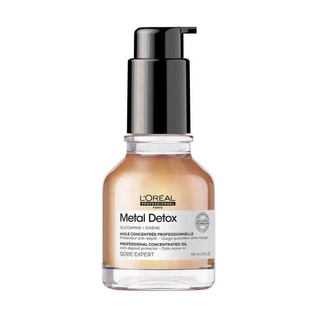 Масло-уход для волос L'Oréal Professionnel Paris Metal Detox Glicoamine + Ionene, 50 мл - изображение 3