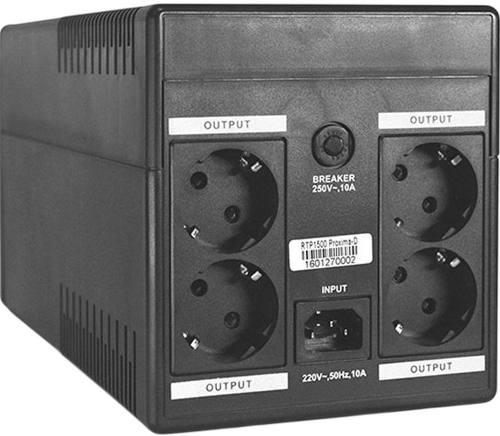 ИБП Ritar RTP1500 900 Вт Proxima-L (RTP1500L) - изображение 2