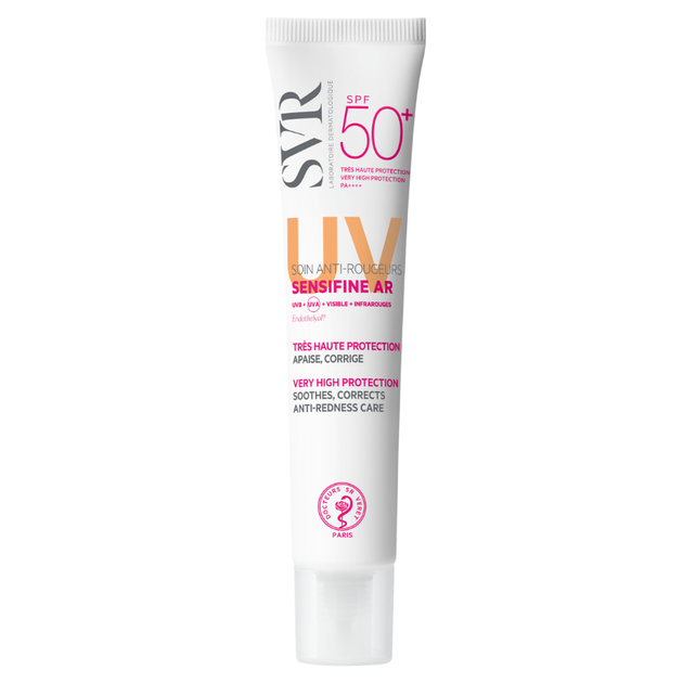 Сонцезахисний крем для обличчя Svr Laboratoire Dermatologique Sensifine AR SPF50+, 40 мл - зображення 3