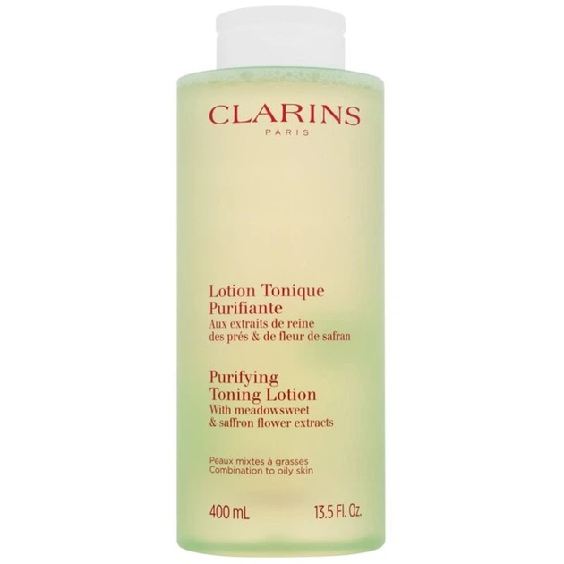 Лосьон для очищения и тонизирования кожи Clarins, 400 мл - Фото 2 Лосьон для очищения и тонизирования кожи Clarins, 400 мл - изображение 2