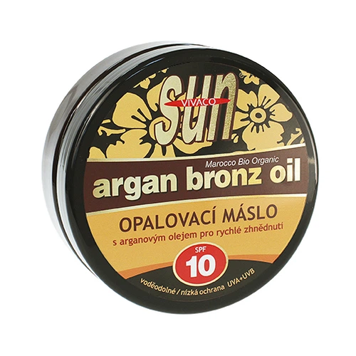 Масло для загара Vivaco Sun Argan Bronz Oil SPF 10, 200 мл - Фото 2 Масло для загара Vivaco Sun Argan Bronz Oil SPF 10, 200 мл - изображение 2