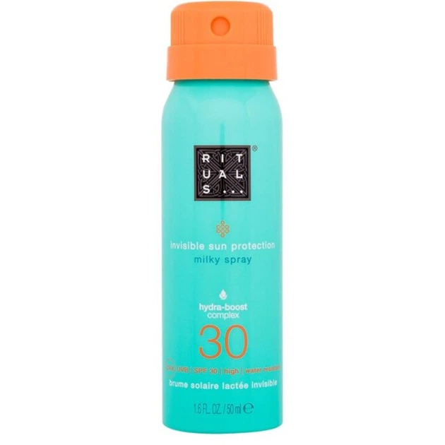 Водостойкое увлажняющее солнцезащитное молочко-спрей Rituals The Ritual Of Karma Invisible Sun Protection Milky Spray SPF30, 50 мл - Фото 1 Водостойкое увлажняющее солнцезащитное молочко-спрей Rituals The Ritual Of Karma Invisible Sun Protection Milky Spray SPF30, 50 мл - изображение 1