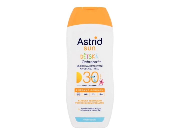 Молочко для загара для детей Astrid Kids Sun Milk SPF 30, 200 мл - Фото 2 Молочко для загара для детей Astrid Kids Sun Milk SPF 30, 200 мл - изображение 2