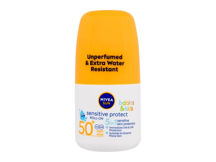 Роликовое средство для защиты от солнца для детей Nivea Sun Kids Protect & Sensitiv e, 50 мл - Фото 2 Роликовое средство для защиты от солнца для детей Nivea Sun Kids Protect & Sensitiv e, 50 мл - изображение 2