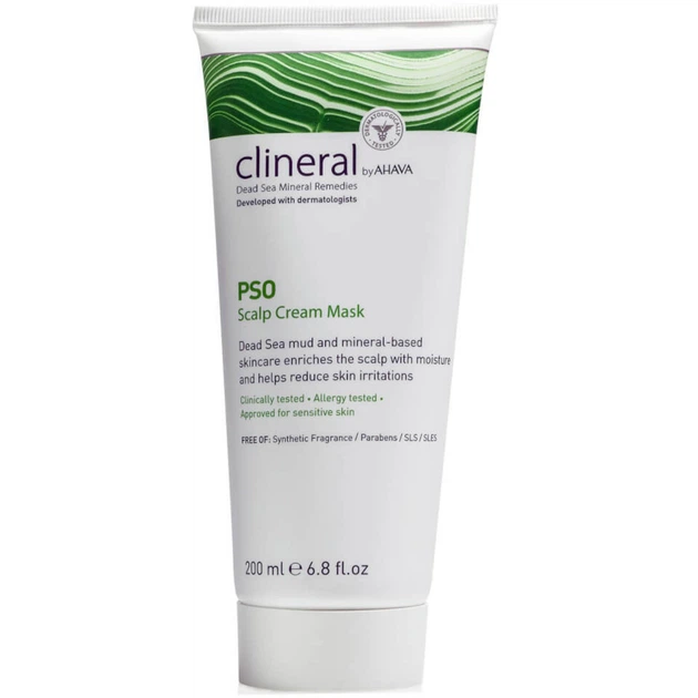 Крем-маска для шкіри голови Ahava Clineral Pso Anti-Irritation After Shower, 200 мл - Фото 1 Крем-маска для шкіри голови Ahava Clineral Pso Anti-Irritation After Shower, 200 мл - зображення 1