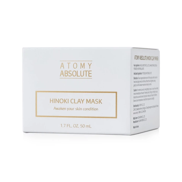 Маска для лица с глиной хиноки. 50 мл Atomy Hinoki Clay Mask - Фото 2 Маска для лица с глиной хиноки. 50 мл Atomy Hinoki Clay Mask - изображение 2