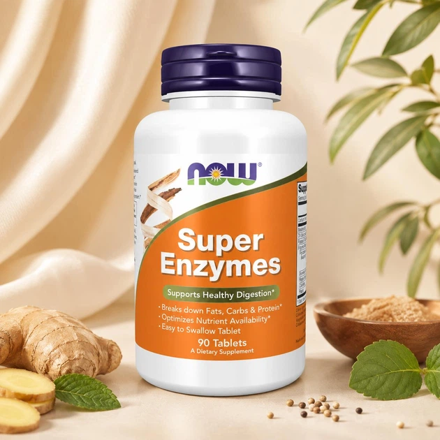 Super Enzymes - 90 caps - Фото 1 Super Enzymes - 90 caps - изображение 1