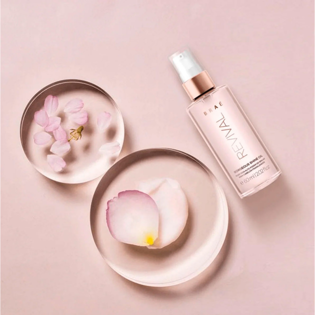 Олія для волосся BRAÉ Revival Gorgeous Shine Oil 60 мл - Фото 2 Олія для волосся BRAÉ Revival Gorgeous Shine Oil 60 мл - зображення 2