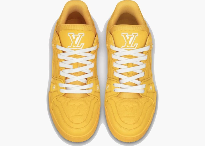 Кросівки Louis Vuitton Trainer Yellow LV 43 - изображение 2