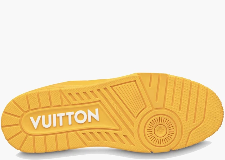 Кросівки Louis Vuitton Trainer Yellow LV 43 - изображение 4