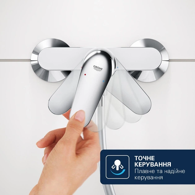 Змішувач для ванни Grohe QuickFix Dice BF101872VC - изображение 10