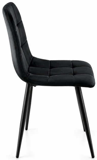 Стул/кресло на кухню PM-003 Perfect Home Черный Польша Sic Velluto 20 Black - изображение 7