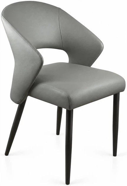 Стул/кресло на кухню MANGO Perfect Home Серый Польша Pu Grey - изображение 9