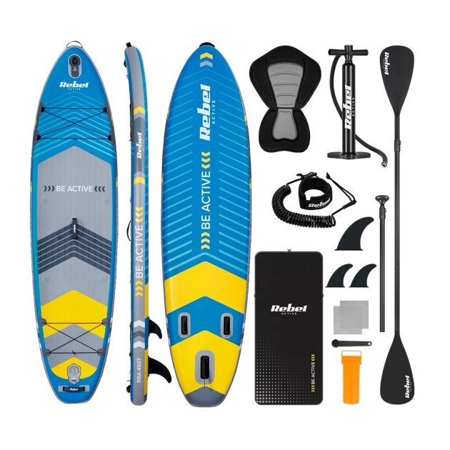 Дошка SUP Rebel Active RBA-4507 Blue (RBA-4507-BL) - Фото 1 Дошка SUP Rebel Active RBA-4507 Blue (RBA-4507-BL) - зображення 1