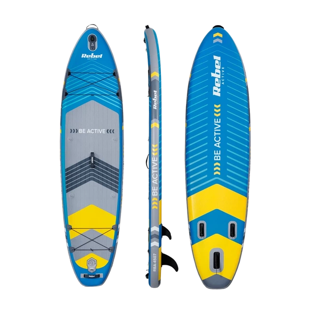 Дошка SUP Rebel Active RBA-4507 Blue (RBA-4507-BL) - Фото 2 Дошка SUP Rebel Active RBA-4507 Blue (RBA-4507-BL) - зображення 2