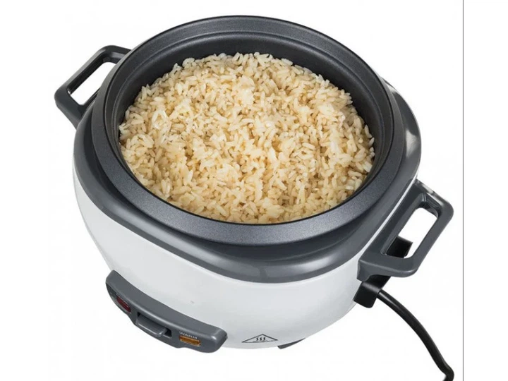 Рисоварка Russell Hobbs Medium 300 Вт 1,4 л сіро-чорна знімна кришка - зображення 5