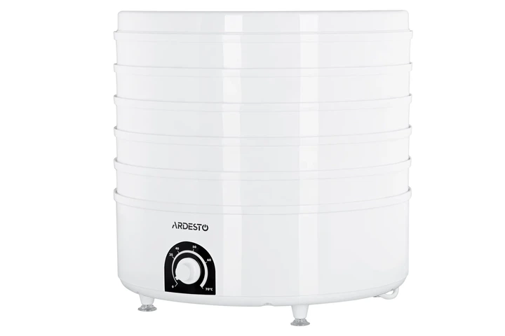 Сушильный аппарат для продуктов ARDESTO FDB-5385, мощность 520Вт, поддоны 5x4см, диаметр 38,5см, максимальная температура 70°C, регулируемая температура, пластиковый корпус - изображение 5