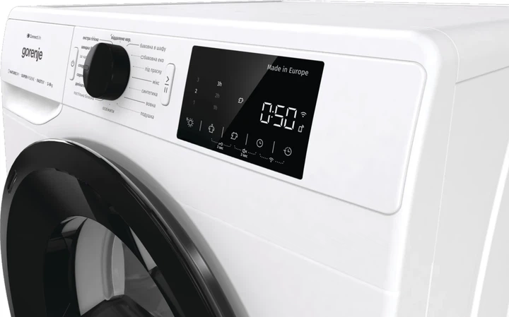 Сушильная машина Gorenje с тепловым насосом, 9 кг, класс энергоэффективности A++, 60 см, с дисплеем, 16 режимами, Wi-Fi, белая - изображение 9